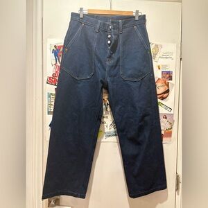 Calvin Klein Jeans Dark Blue Cargo Pants